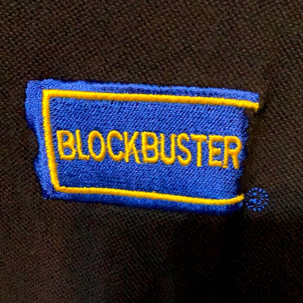 Vintage 90s Blockbuster Polo